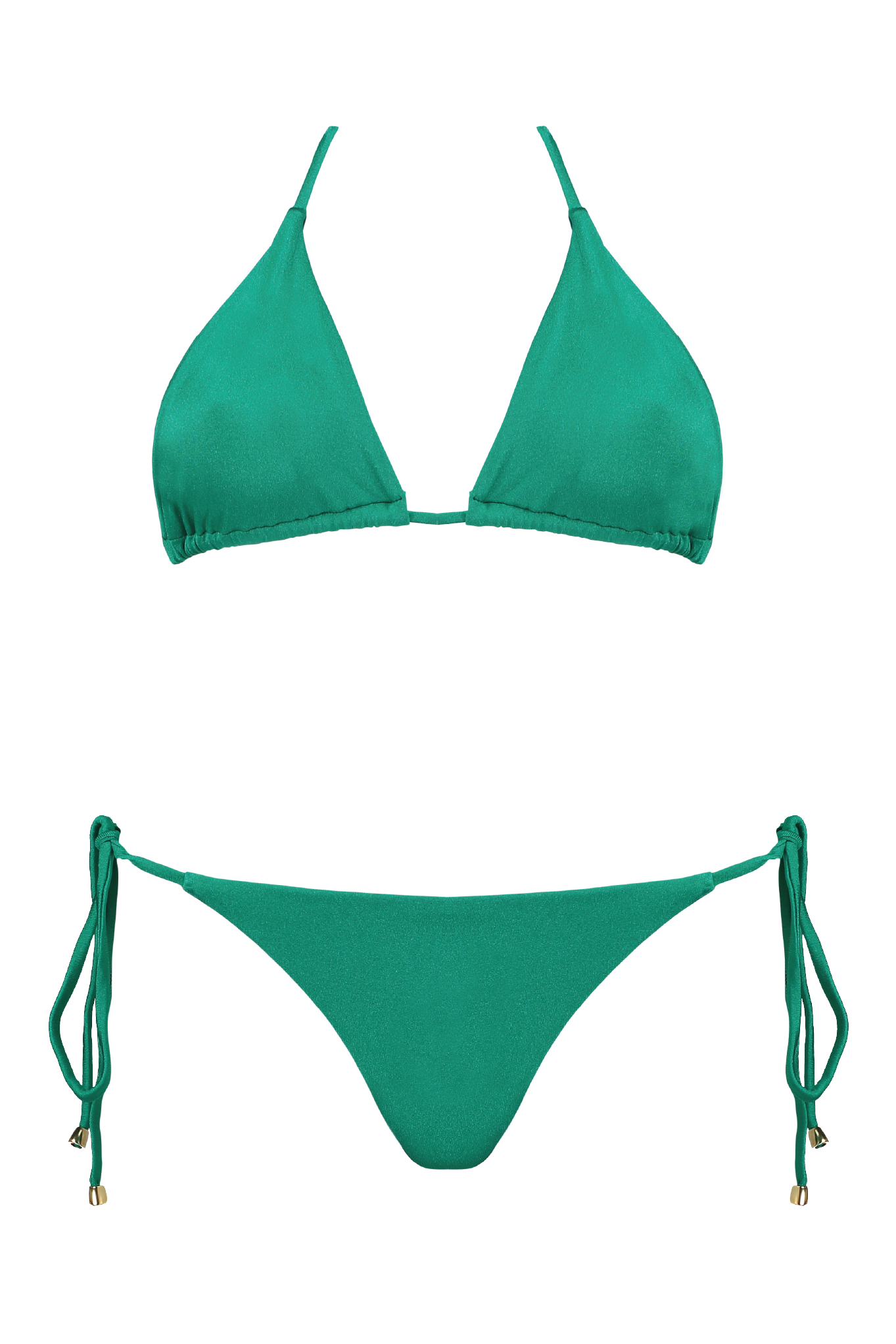 CARIOCA - Braguita con tiras / Solid Green